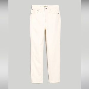 Madewell The Tall High Rise Perfect Vintage Jean NE026 Tile White T30
